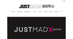 Desktop Screenshot of justmad.es
